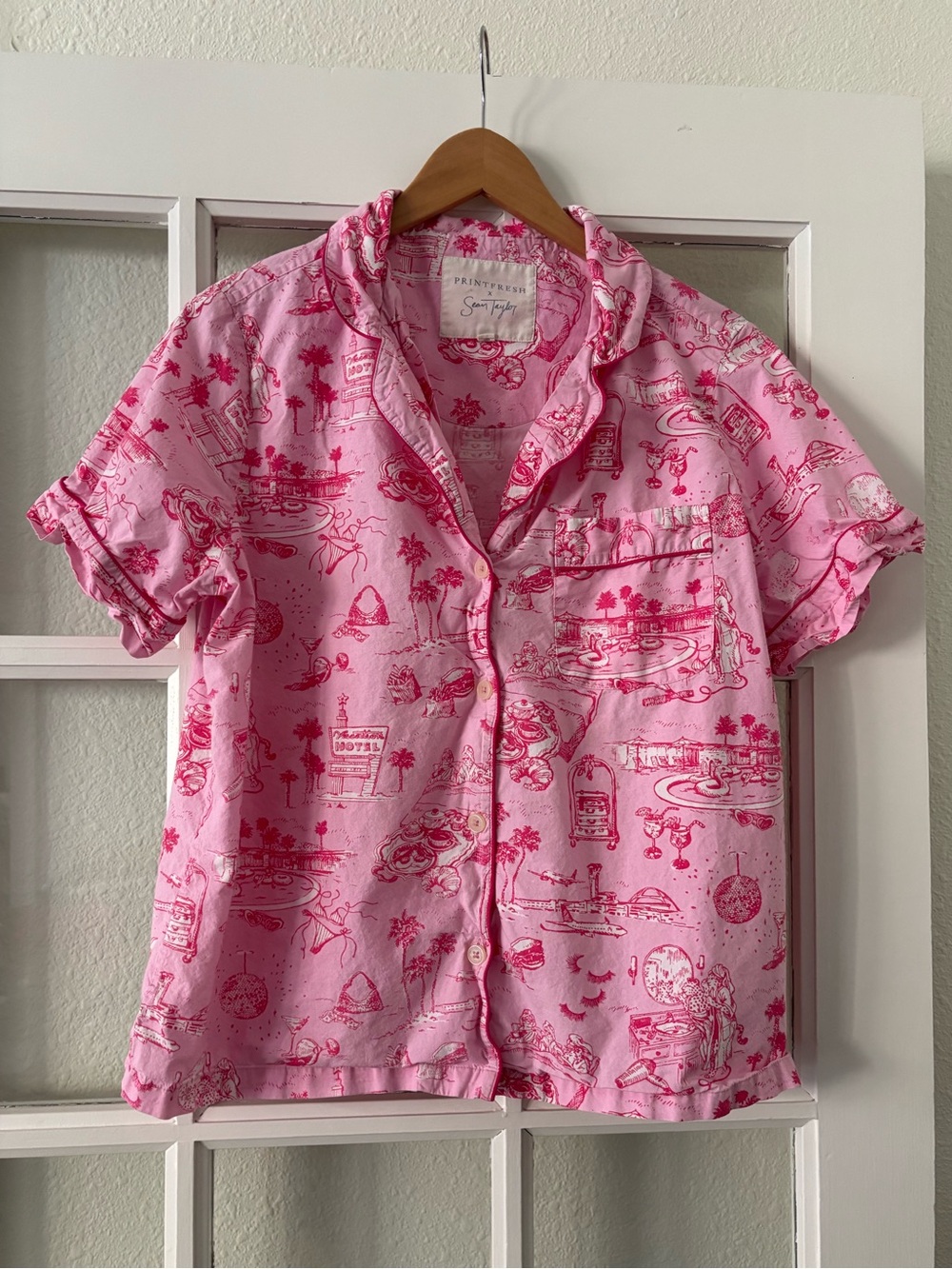 Printfresh x Sean Taylor “Girls’ Trip” Pajama Top - 100% Cotton